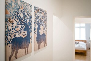 3 chambres, fer et planche à repasser, Wi-Fi, draps fournis