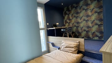 2 bedrooms, iron/ironing board, travel crib, WiFi