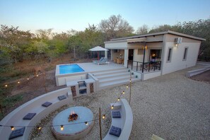 Alberca al aire libre 