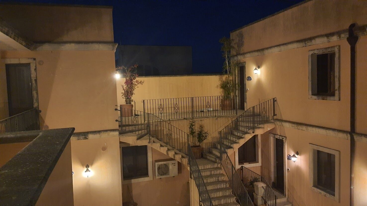 Fassade der Unterkunft