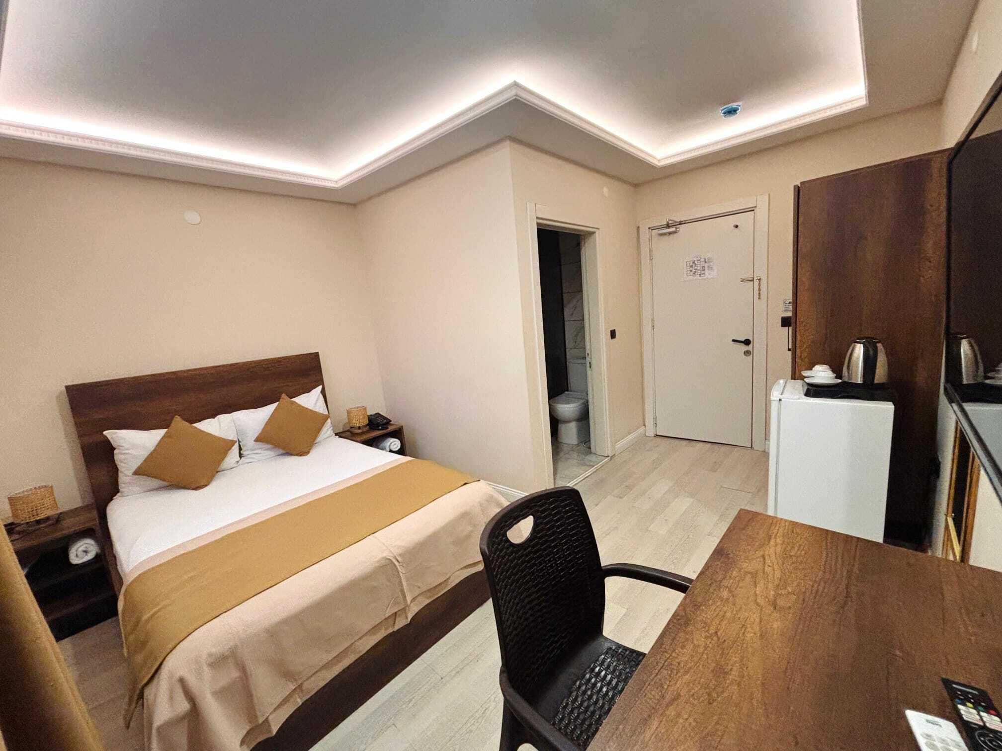 Standard Double Room | Premium bedding, desk, blackout drapes, soundproofing