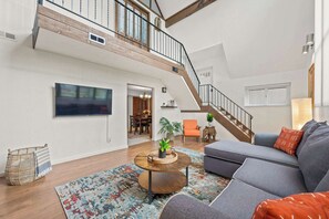 TV, fireplace, DVD player