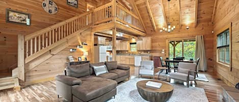 TV, fireplace, DVD player