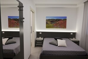 3 makuuhuonetta, silitysrauta/-lauta, ilmainen Wi-Fi