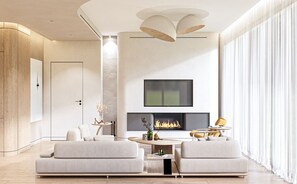 Interior - Sunset | The Twin Villa by PikHost (Shiroka)