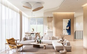 Interior - Sunset | The Twin Villa by PikHost (Shiroka)