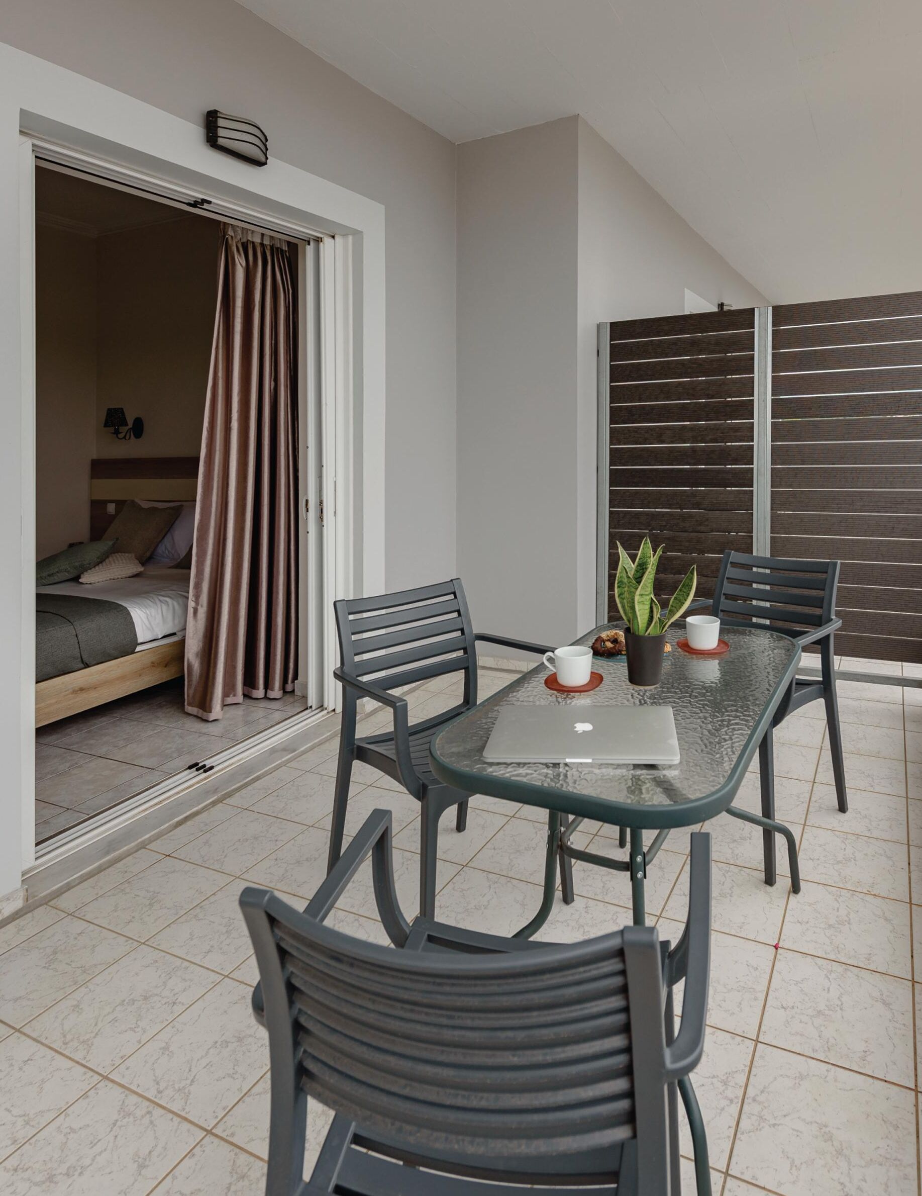 Vista des de l'habitació