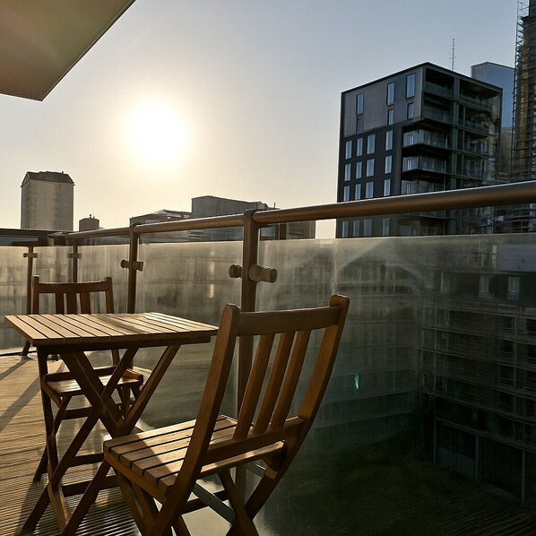 Apartamento ejecutivo | Terraza o patio