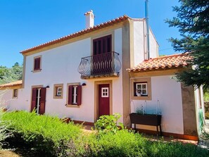 Exterior - Amazing view to the Castle! Beautiful renewed country house. 5m walk to village. (Castelo de Vide)