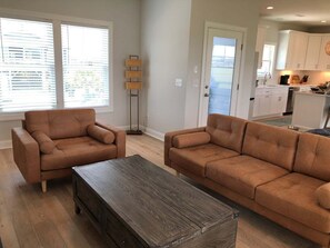 TV - Discover the Sun-Kissed Mermaid: a cozy 2-bedroom retreat just steps from Holden Beach! (Holden Beach)