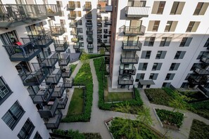 Suite estudio urbana | Vista del balcón