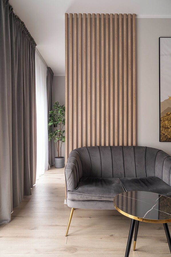 Suite estudio Confort | Sala de estar