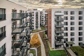 Studio | Vue du balcon
