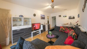 Familienapartment, Mehrere Betten (Casa Verbano App. 24) | Wohnzimmer