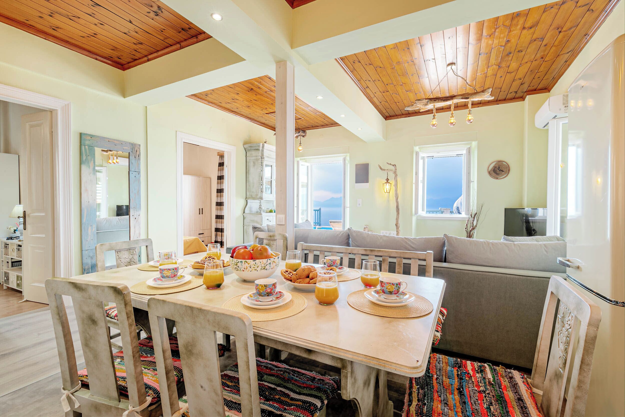 別墅, 3 間臥室, 無障礙, 私人泳池 | 用餐區