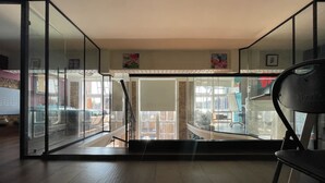 基础公寓, 1 张双人床 | 住宿景观