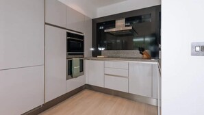 Apartamento básico, 2 camas dobles | Cocina privada