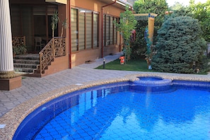 Seasonal outdoor pool
