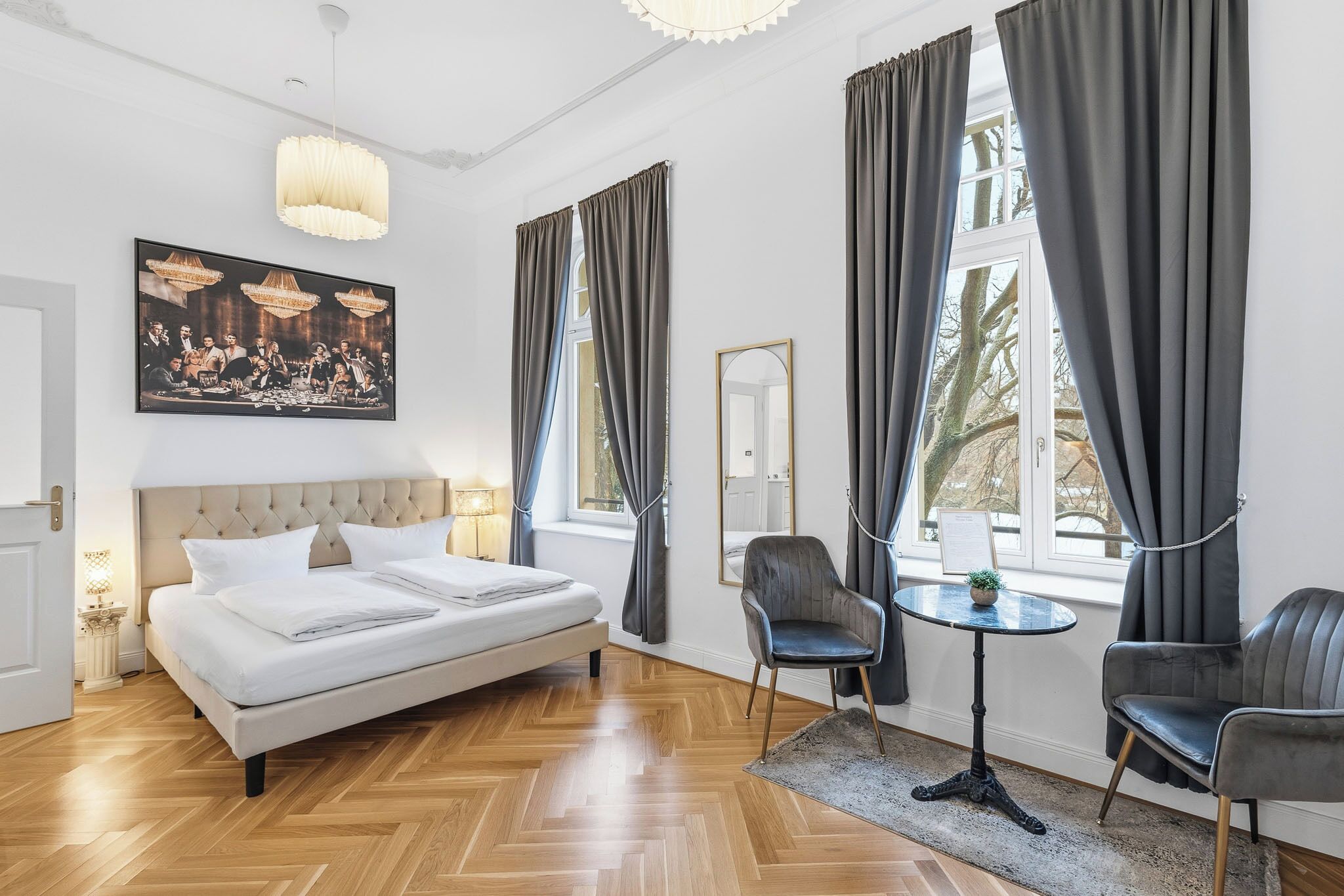 1 غرفة نوم وواي فاي مجانًا وملاءات أسرّة