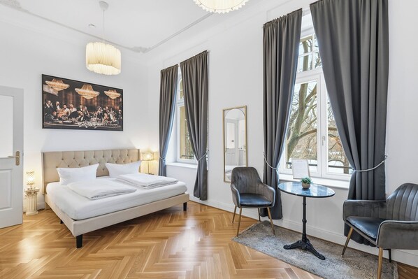 1 makuuhuone, ilmainen Wi-Fi, vuodevaatteet