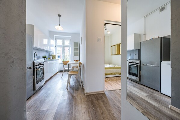 Living area - Apartament Przytulny 2bedrooms Old Town (Gdansk)