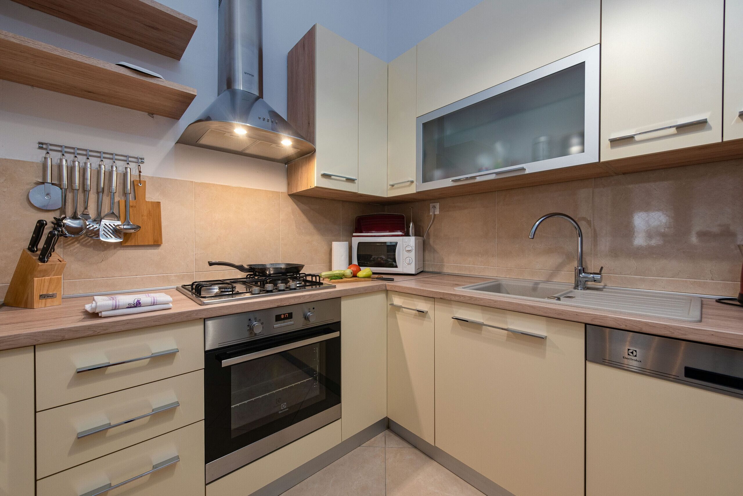 别墅, 3 间卧室, 私人游泳池, 山景 | 私人厨房 | 微波炉、烤箱、洗碗机、茶具/咖啡用具