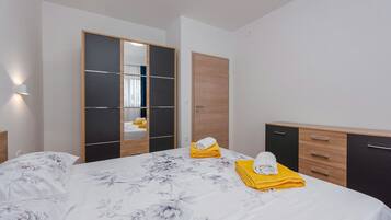 3 habitaciones, cunas gratuitas y ropa de cama