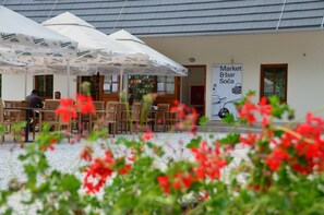 Apartment, 1 Bedroom, Patio, Garden View | Outdoor dining - Soča Home With The View (Bovec)