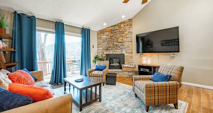 Deep Creek Fun w/ Hot Tub, Dock & Fireplace