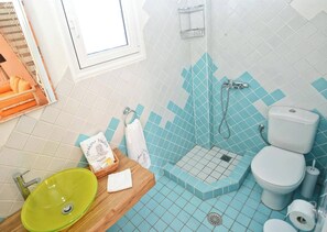 Departamento, 2 habitaciones, para fumadores, balcón | Baño