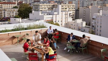 Terrasse sur le toit