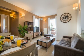 Luxe appartement | Woonruimte | Lcd-televisie