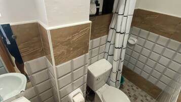 Towels, soap, toilet paper