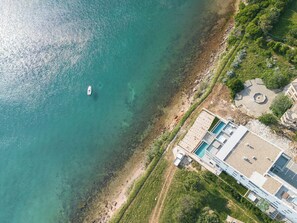 Apartment, 2 Bedrooms, Balcony, Ocean View | Beach - Salt&soul Residence Apartment With sea View (Povljana)