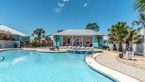House, 3 Bedrooms, Balcony, Garden View | Pool