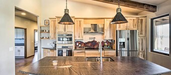 Pastoral Elgin Escape w/ Covered Patio & Grill!
