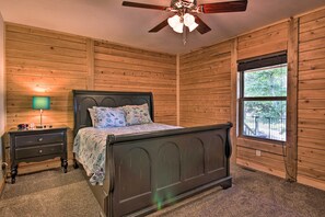 House (3 Bedrooms) | Interior - 'rukarasa Cabin' w/ Yard & Dock at Grand Lake (Eucha)