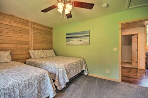 House (3 Bedrooms) | Interior - 'rukarasa Cabin' w/ Yard & Dock at Grand Lake (Eucha)