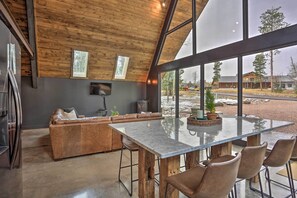 House (3 Bedrooms) | Interior - Modern Lead A-frame w/ Hot Tub: Hike, Bike & Atv! (Lead)