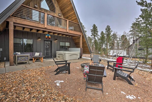 House (3 Bedrooms) | Interior - Modern Lead A-frame w/ Hot Tub: Hike, Bike & Atv! (Lead)
