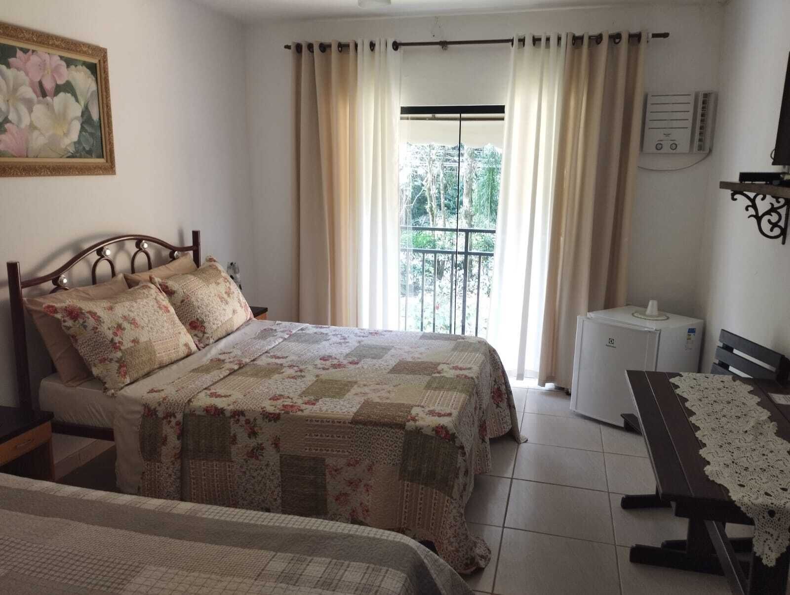 Classic Triple Room, Multiple Beds, Pool Access, Garden View | Premium bedding, minibar, in-room safe, blackout curtains