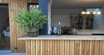Maison d'architecte Anglet piscine au calme proche fÎret idéal pour les familles