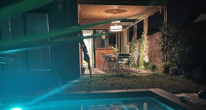 Maison d'architecte Anglet piscine au calme proche fÎret idéal pour les familles