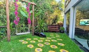 บ้านดีลักซ์ | ลานระเบียง/นอกชาน
