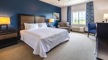 1 habitación, escritorio y espacio para trabajar con laptop