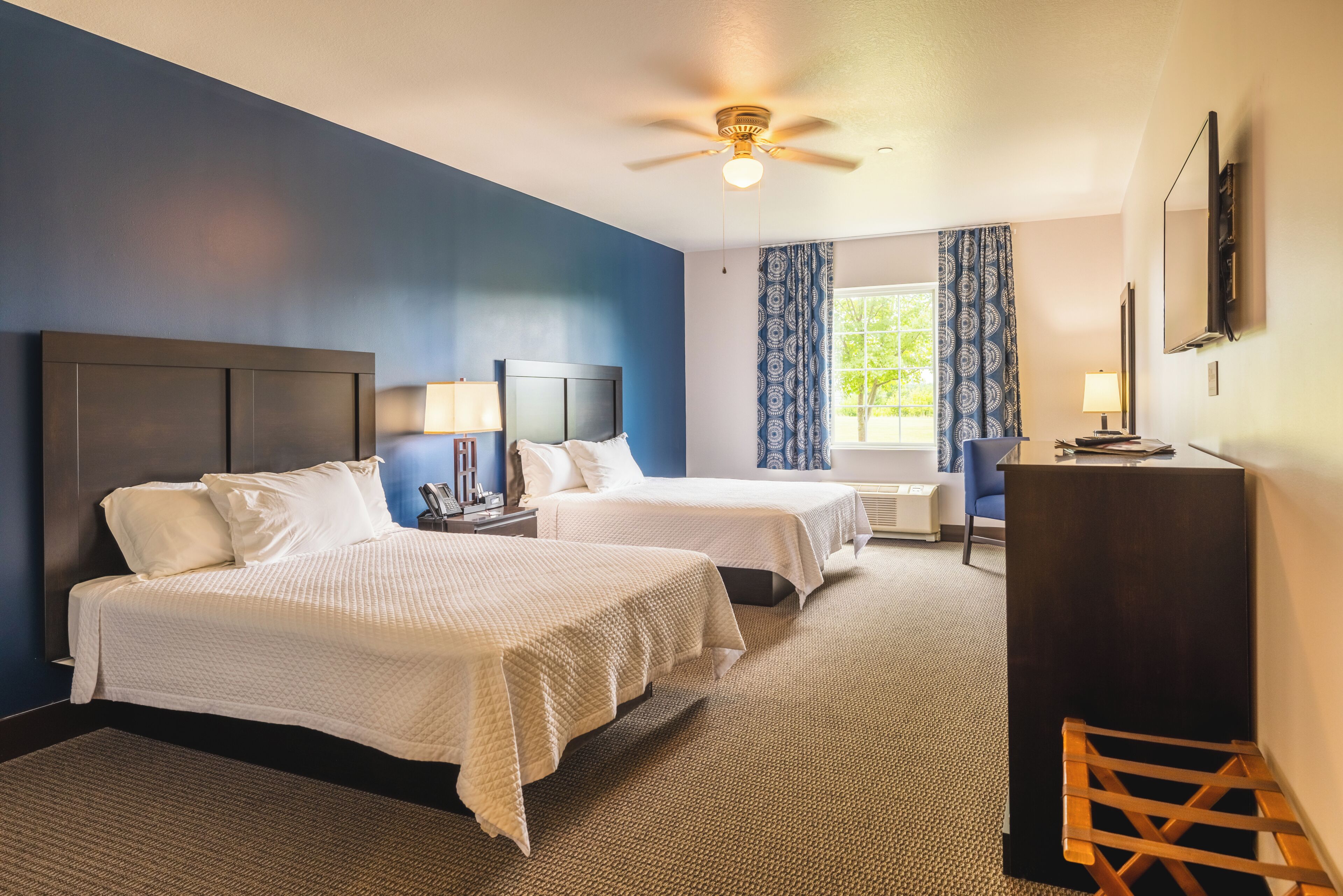 Individuell dekoriert, individuell eingerichtet, Schreibtisch