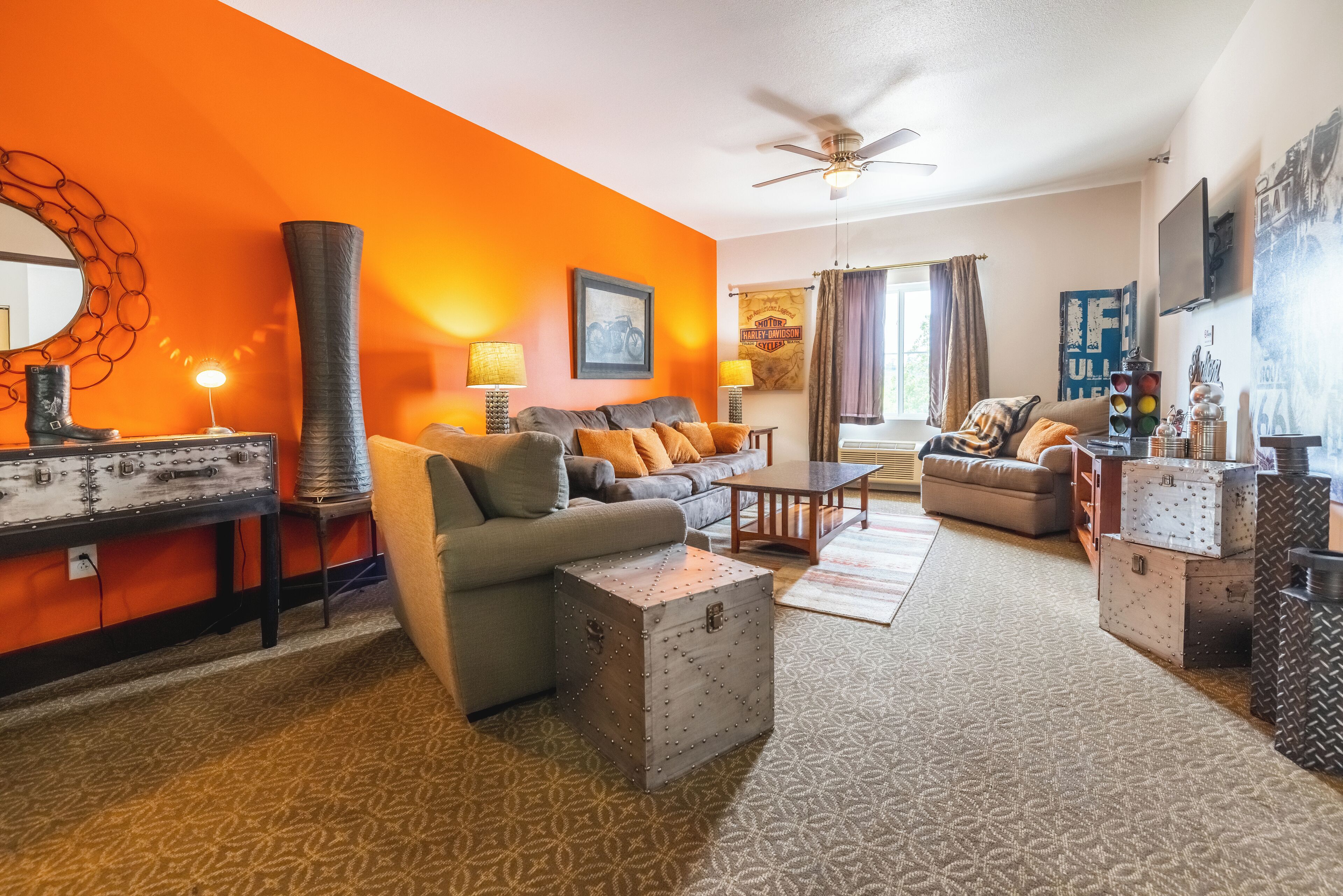 Signature-Suite, 1 King-Bett und Schlafsofa | Wohnbereich