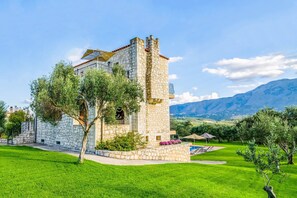 Villa, 4 Bedrooms, Private Pool, Garden View | Exterior - Villa Ostria Near Georgioupolis - 5BD 4BA 10pl (Apokoronas)
