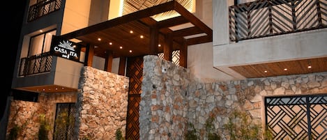 Fachada da propriedade