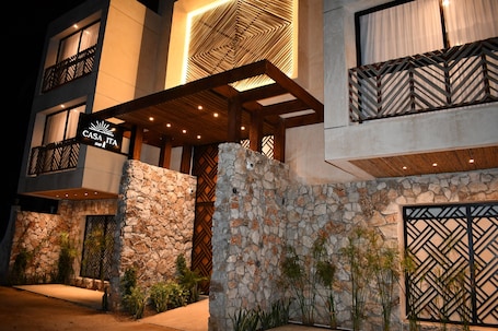 Fachada de la propiedad